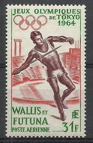 Znaczek Wallis et Futuna 1964 Mi 205 Czyste **