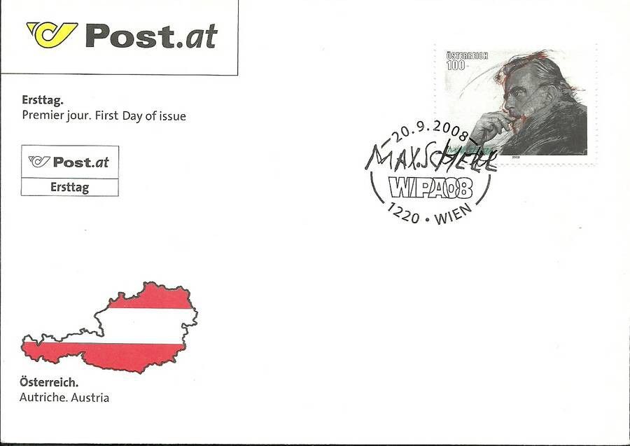 Znaczek Austria 2008 Mi 2774 FDC