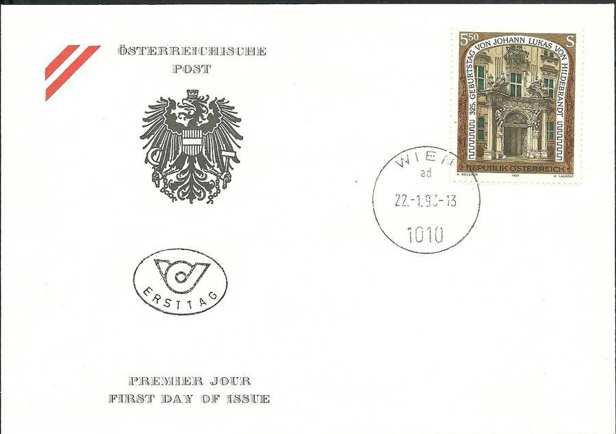 Znaczek Austria 1993 Mi 2085 FDC