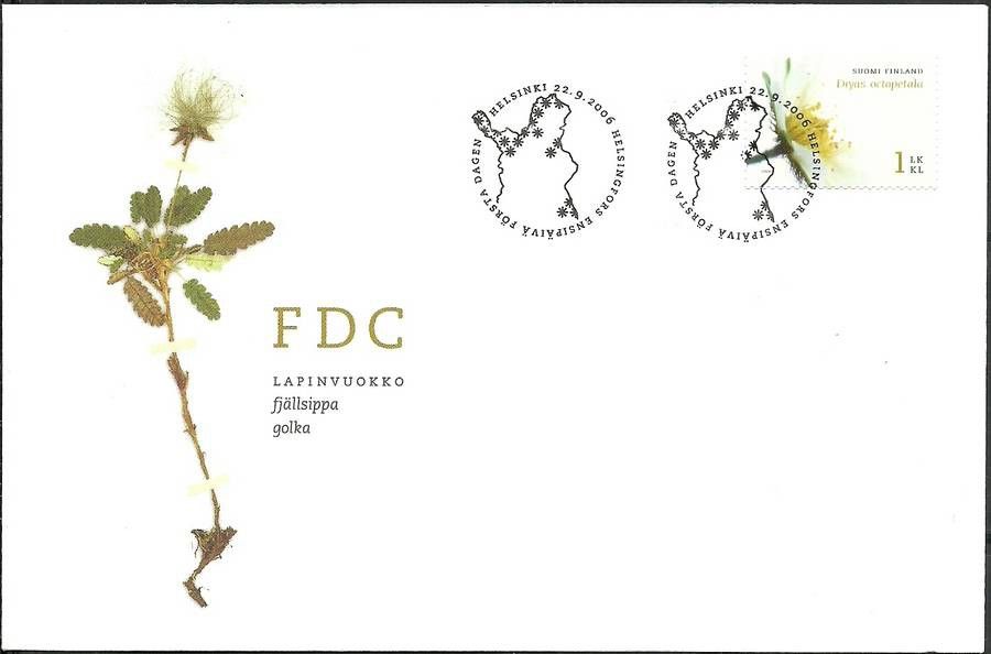 Znaczek Finlandia 2006 Mi 1819 FDC