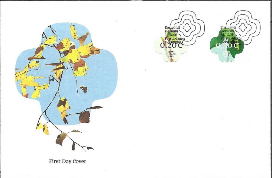 Znaczek Finlandia 2011 Mi 2085-2086 FDC