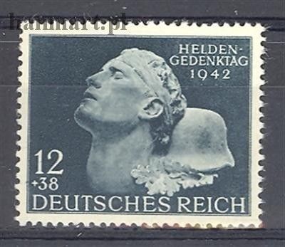 Znaczek Deutsches Reich / III Rzesza 1941 Mi 812 Czyste **