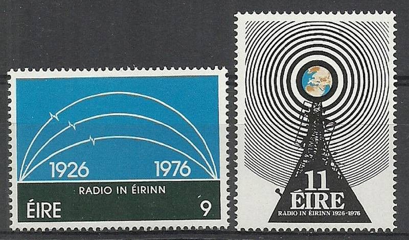 Znaczek Irlandia 1976 Mi 351-352 Czyste **