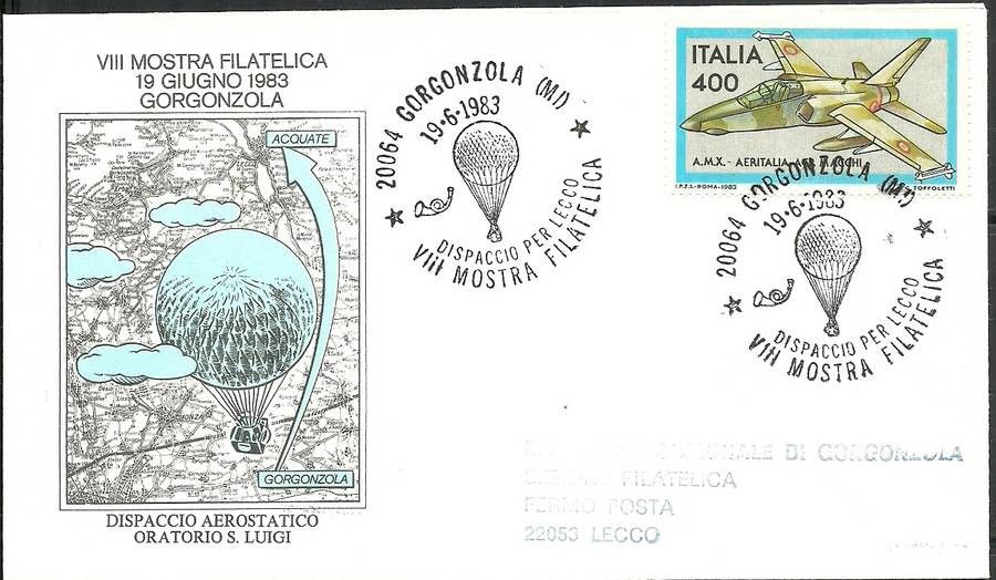 Znaczek Włochy 1983 Mi 1837 FDC