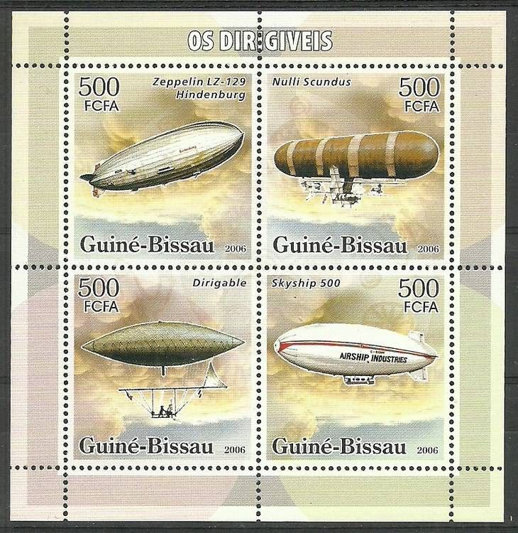 Znaczek Gwinea Bissau 2006 Mi ark 3334-3337 Czyste **