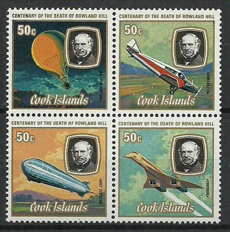 Znaczek Wyspy Cooka 1979 Mi 611-614 Czyste **