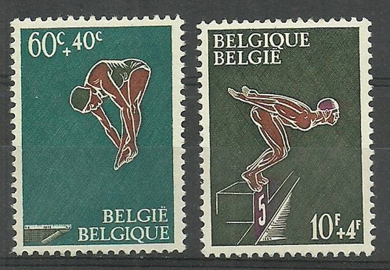 Znaczek Belgia 1966 Mi 1425-1426 Czyste **