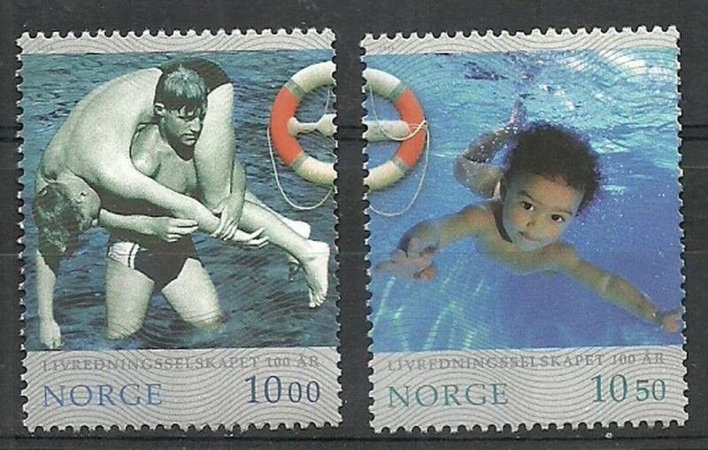 Znaczek Norwegia 2006 Mi 1564-1565 Czyste **