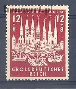 Znaczek Deutsches Reich / III Rzesza 1943 Mi 862 Czyste **