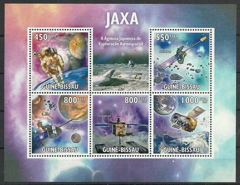 Znaczek Gwinea Bissau 2009 Mi ark 4492-4496 Czyste **