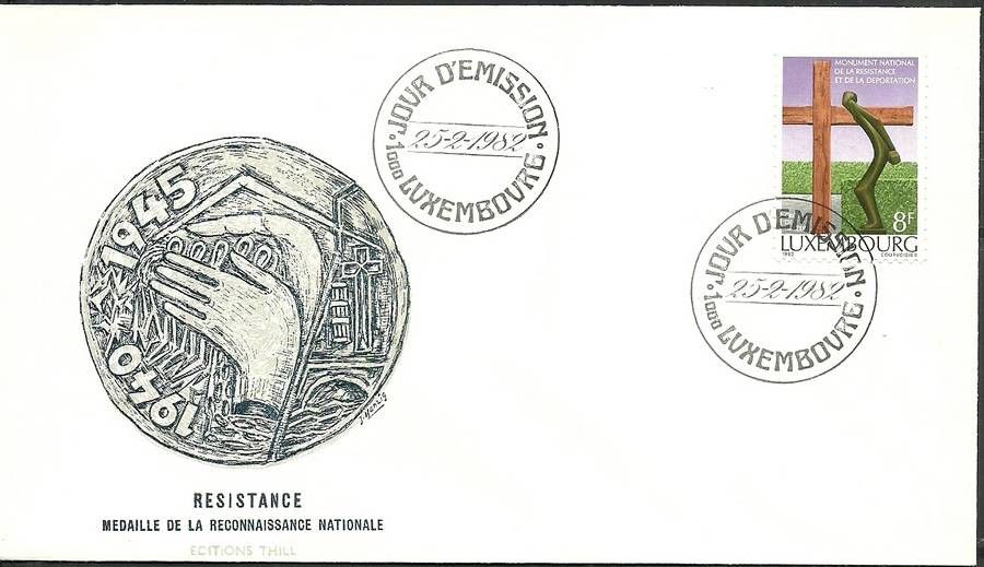 Znaczek Luksemburg 1982 Mi 1050 FDC