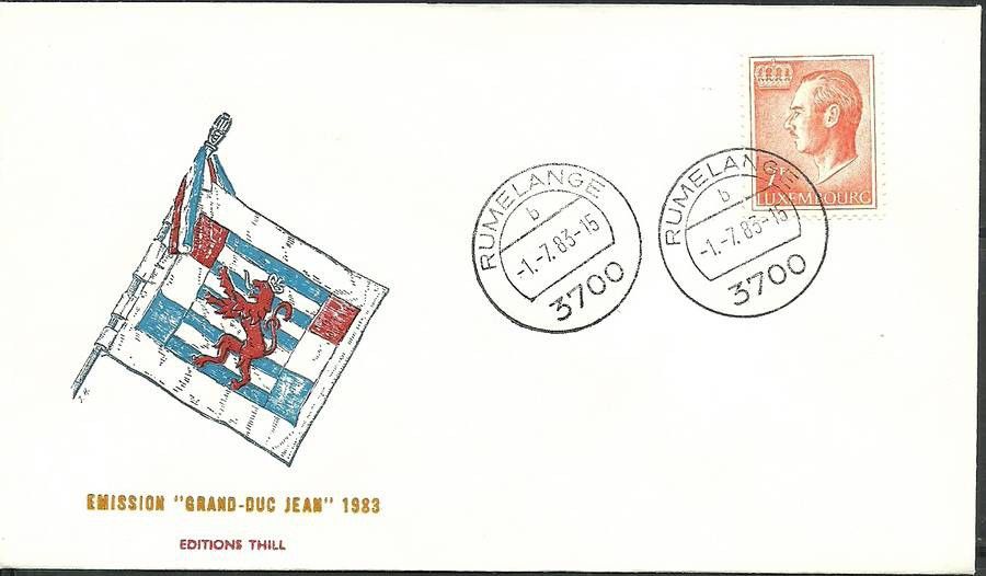 Znaczek Luksemburg 1983 Mi 1080 FDC