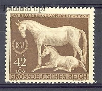 Znaczek Deutsches Reich / III Rzesza 1944 Mi 899 Czyste **