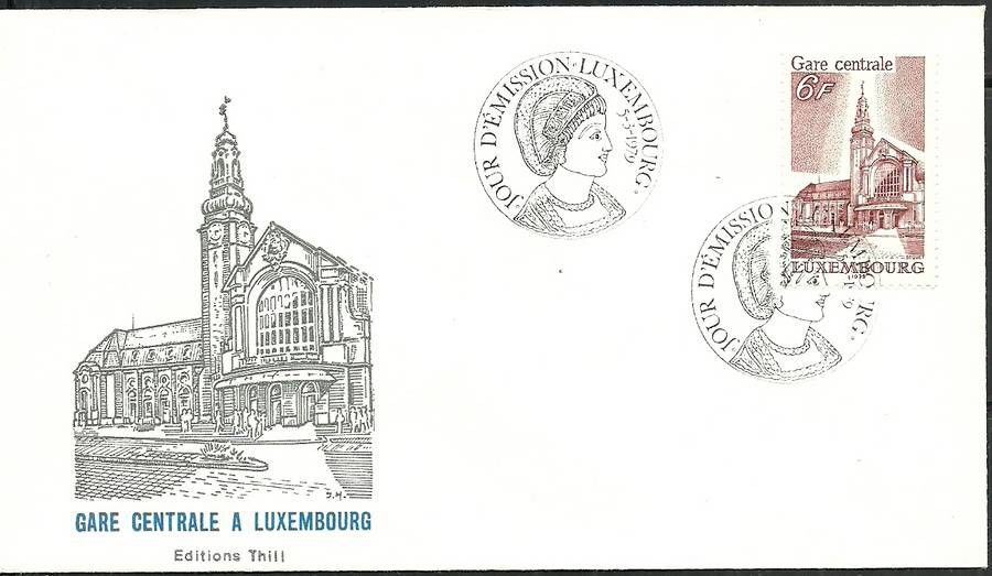 Znaczek Luksemburg 1979 Mi 986 FDC