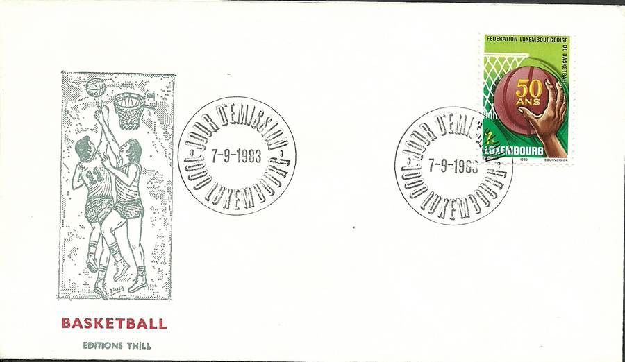 Znaczek Luksemburg 1983 Mi 1083 FDC
