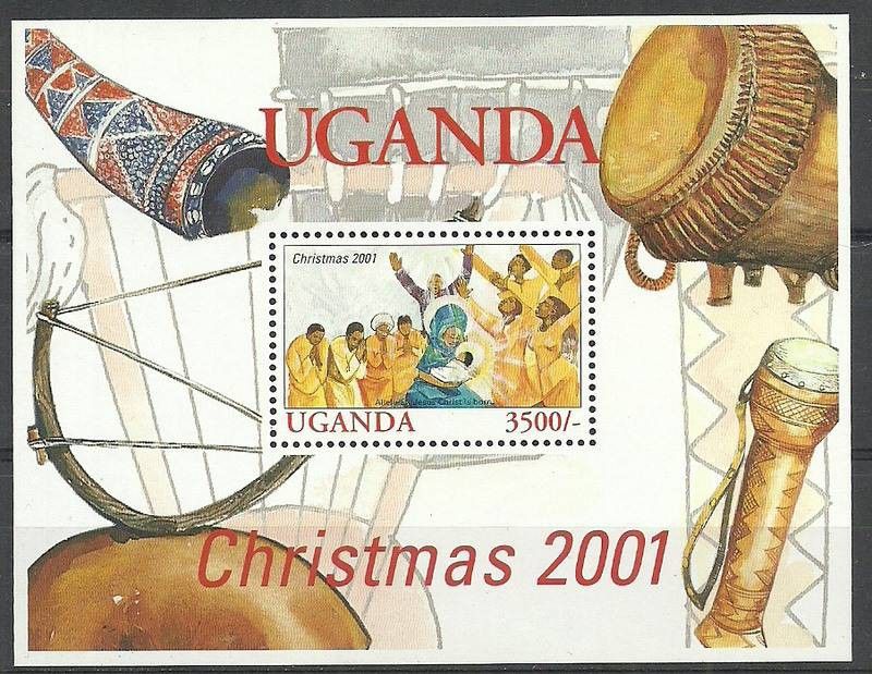 Znaczek Uganda 2001 Mi bl 347 Czyste **