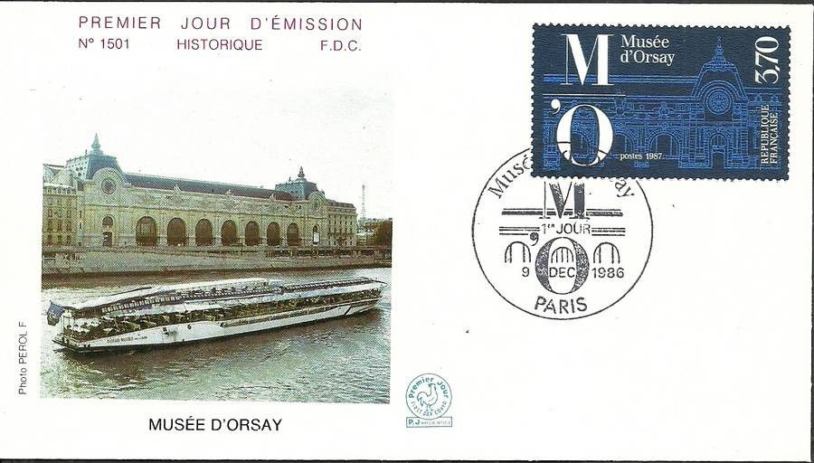 Znaczek Francja 1986 Mi 2584 FDC