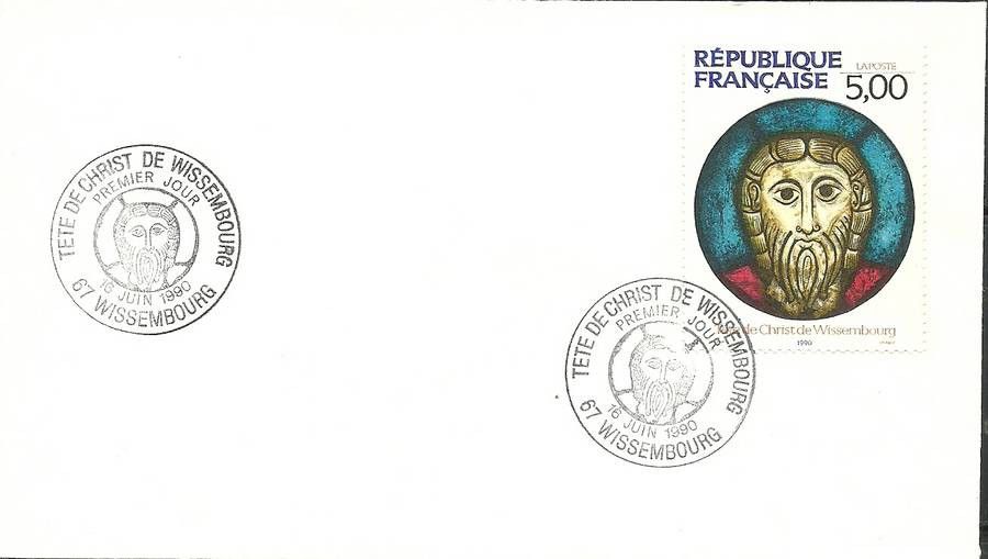 Znaczek Francja 1990 Mi 2782 FDC