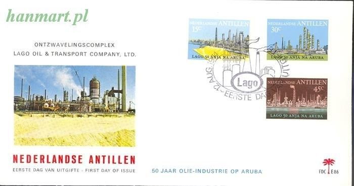 Znaczek Antyle Holenderskie 1974 Mi 284-286 FDC