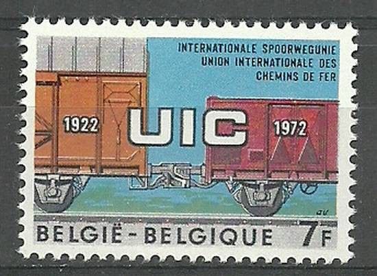 Znaczek Belgia 1972 Mi 1681 Czyste **