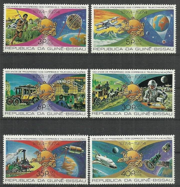Znaczek Gwinea Bissau 1977 Mi 433-438 Czyste **