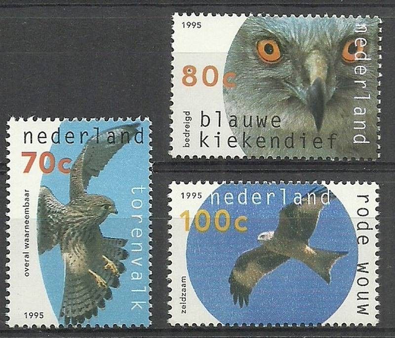 Znaczek Holandia 1995 Mi 1549-1551 Czyste **
