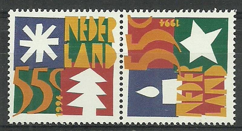 Znaczek Holandia 1994 Mi 1528-1529 Czyste **