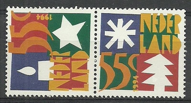 Znaczek Holandia 1994 Mi 1528-1529 Czyste **