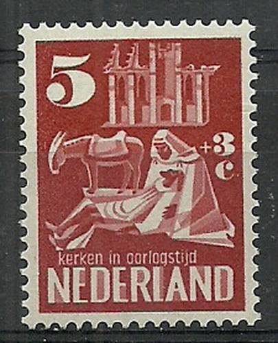 Znaczek Holandia 1950 Mi 559 Czyste **