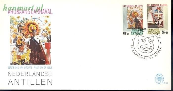 Znaczek Antyle Holenderskie 1979 Mi 383-384 FDC