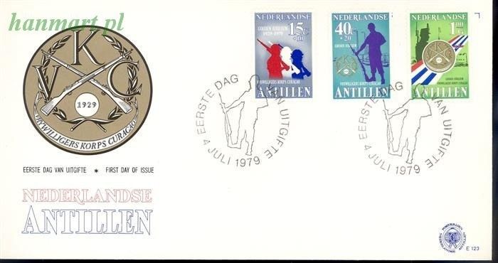 Znaczek Antyle Holenderskie 1979 Mi 395-397 FDC