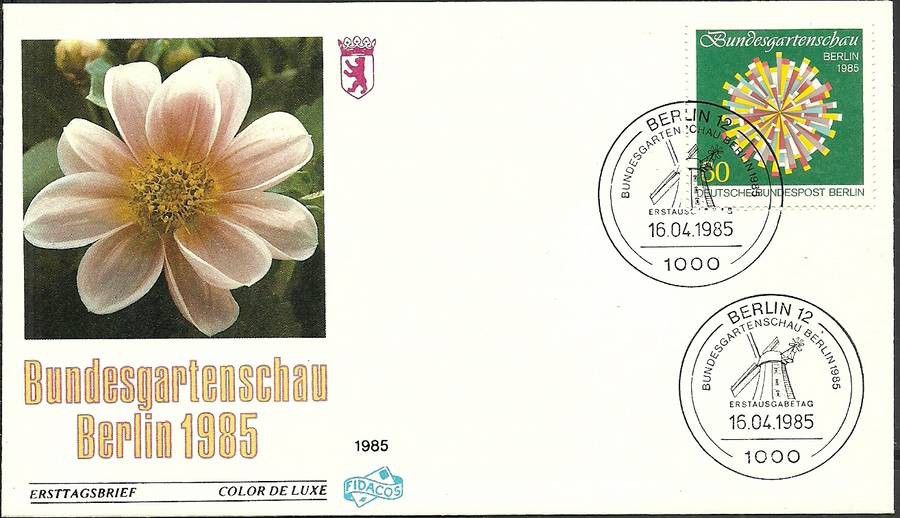 Znaczek Berlin Niemcy 1985 Mi 734 FDC