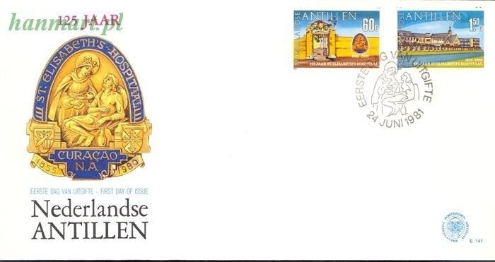 Znaczek Antyle Holenderskie 1981 Mi 448-449 FDC
