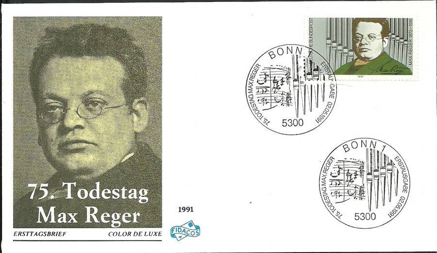 Znaczek Niemcy 1991 Mi 1529 FDC