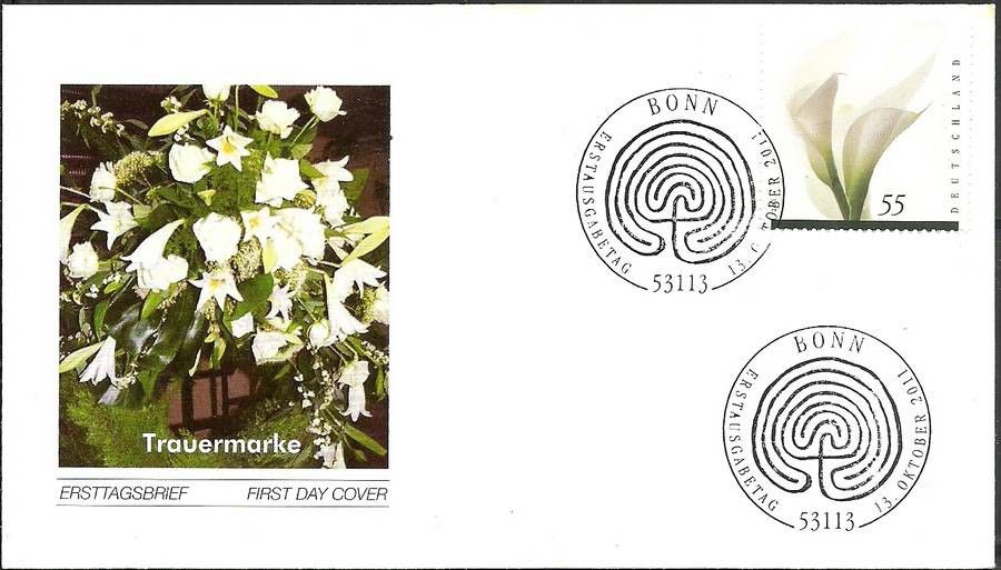 Znaczek Niemcy 2011 Mi 2894 FDC