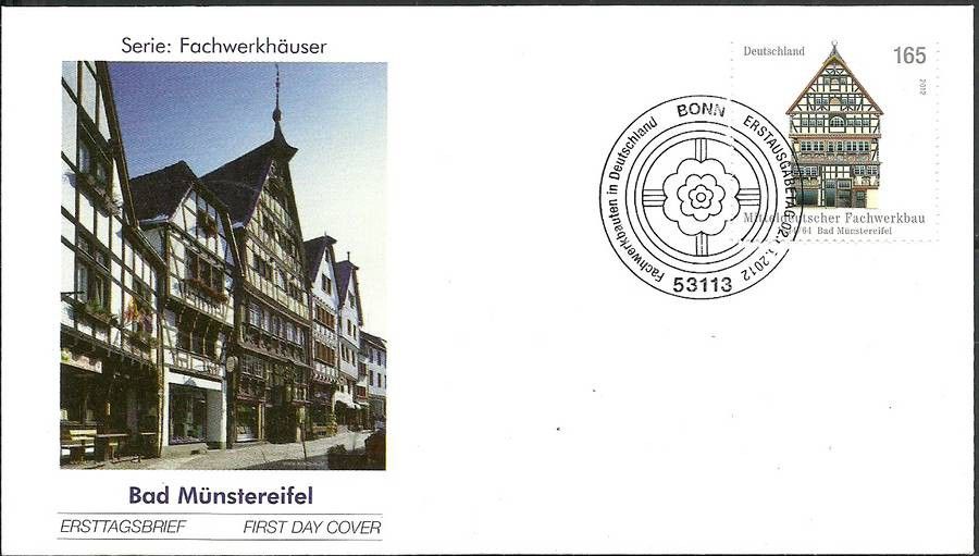 Znaczek Niemcy 2012 Mi 2931 FDC