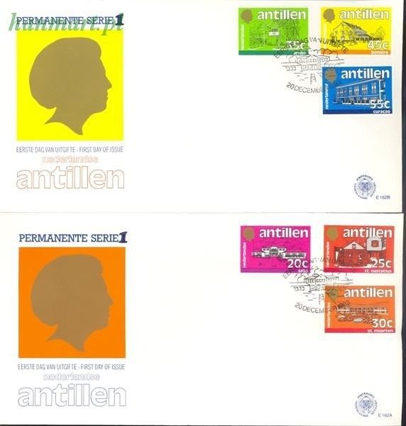 Antyle Holenderskie 1983 Mi 507-512 FDC