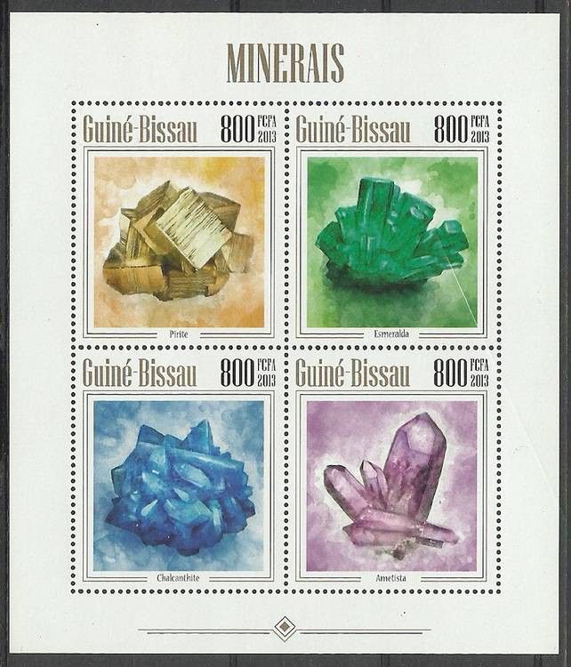 Znaczek Gwinea Bissau 2013 Mi ark 6788-6791 Czyste **