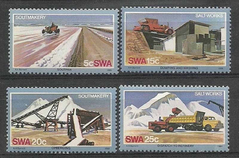 Znaczek Namibia 1981 Mi 512-515 Czyste **
