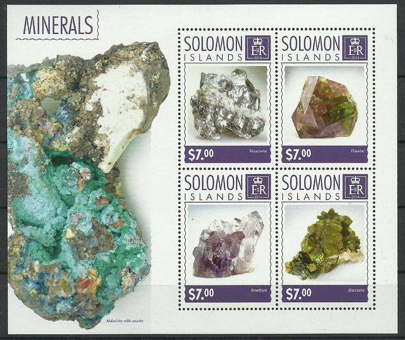 Znaczek Wyspy Salomona 2014 Mi ark 2792-2795 Czyste **