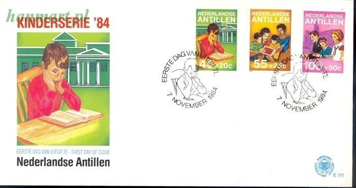 Znaczek Antyle Holenderskie 1984 Mi 542-544 FDC