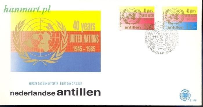 Znaczek Antyle Holenderskie 1985 Mi 560-561 FDC