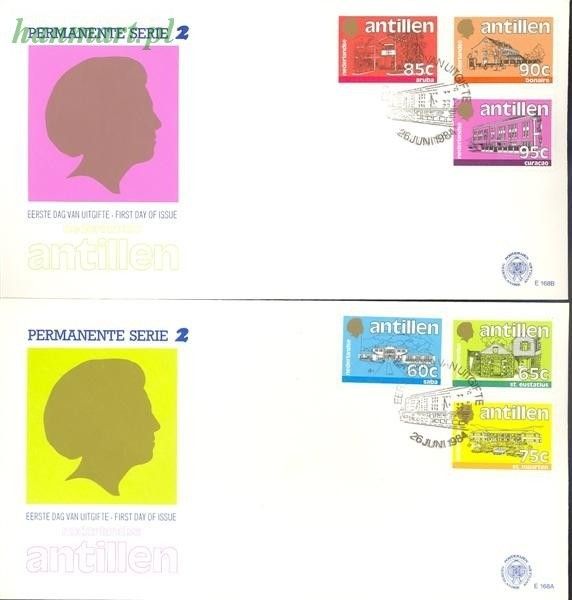 Znaczek Antyle Holenderskie 1984 Mi 530-535 FDC