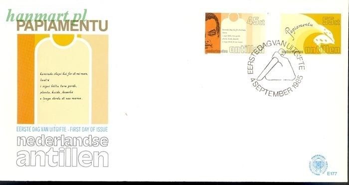 Znaczek Antyle Holenderskie 1985 Mi 562-563 FDC