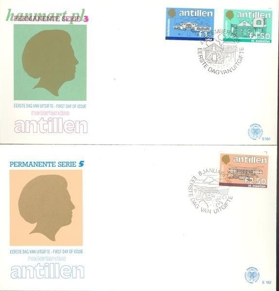 Antyle Holenderskie 1985 Mi 575-577 FDC