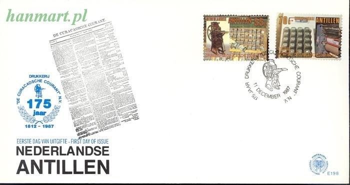 Znaczek Antyle Holenderskie 1987 Mi 625-626 FDC
