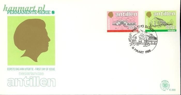Znaczek Antyle Holenderskie 1988 Mi 630-631 FDC