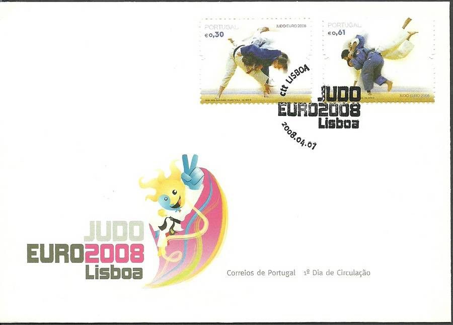 Znaczek Portugalia 2008 Mi 3256-3257 FDC