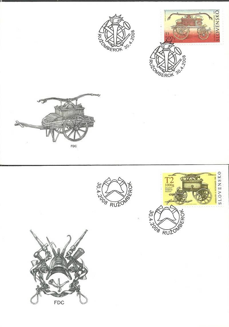 Znaczek Słowacja 1980 Mi 579-580 FDC