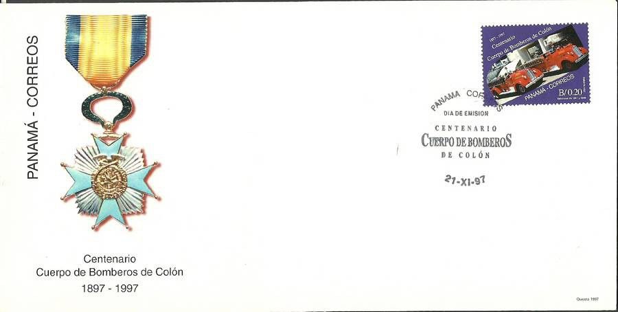 Znaczek Panama 1997 Mi 1792 FDC